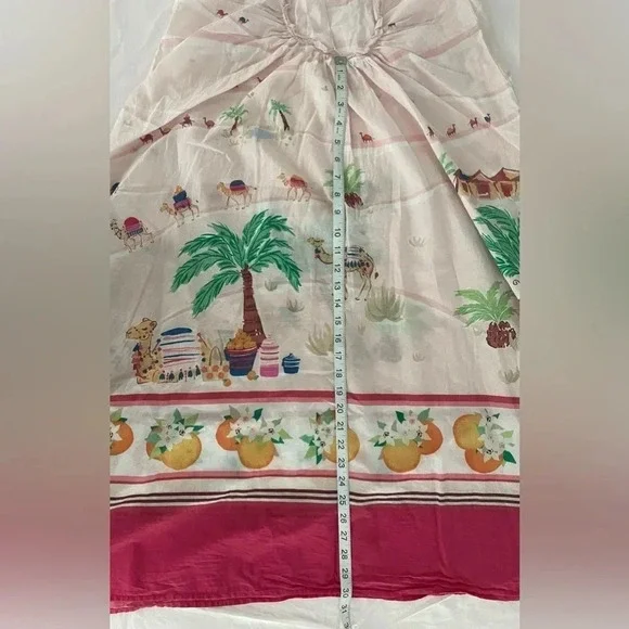 Kate Spade Dive Right in Desert Print Coverup Large - Picture 16 of 16